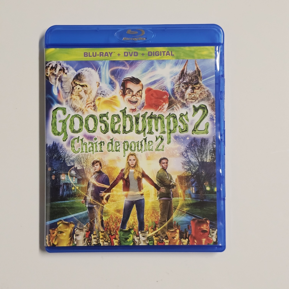 Goosebumps 2 Blu-ray + DVD 2-Disc Set w/ Digital Insert